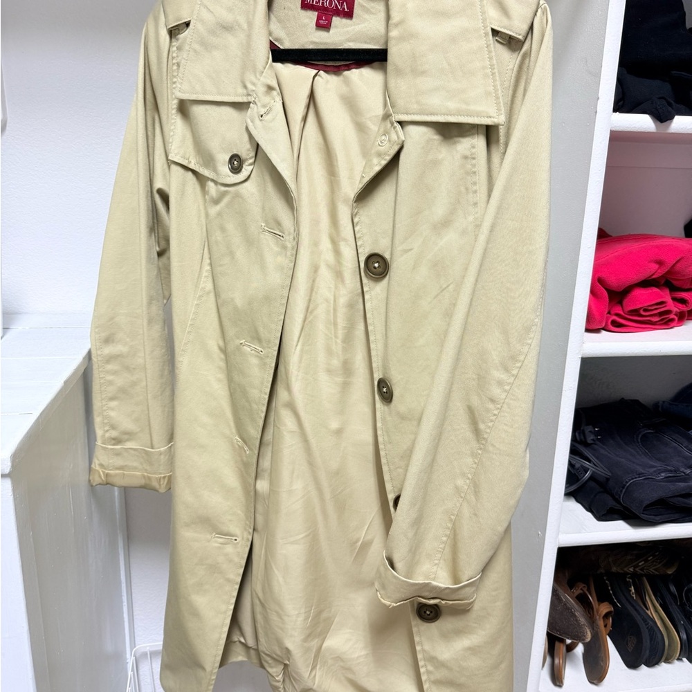 Merona Tan Trench Coat